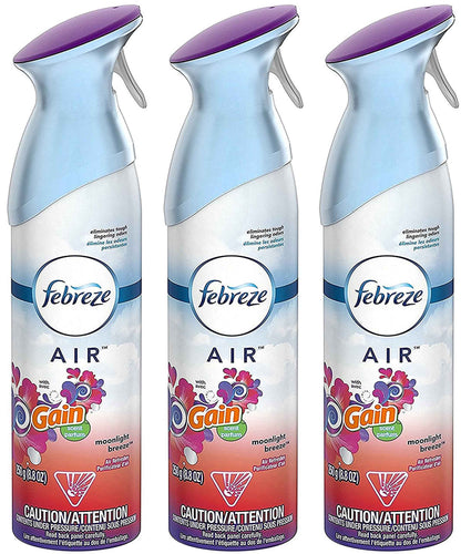 Febreze Air Mist Air Freshener Spray, Odor-Fighting Room Spray, Air Fresheners for Home and Bathroom and Kitchen, Aerosol Can