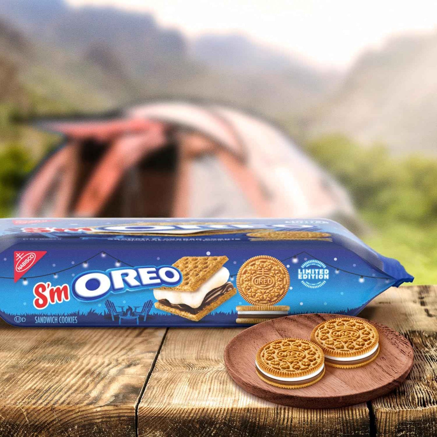 OREO S'mOREO Sandwich Cookies, Limited Edition
