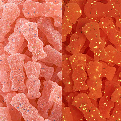 SOUR PATCH KIDS Glow Ups Strawberry-Watermelon Soft & Chewy Candy, Bulk Candy, 12-3.08 oz Bags