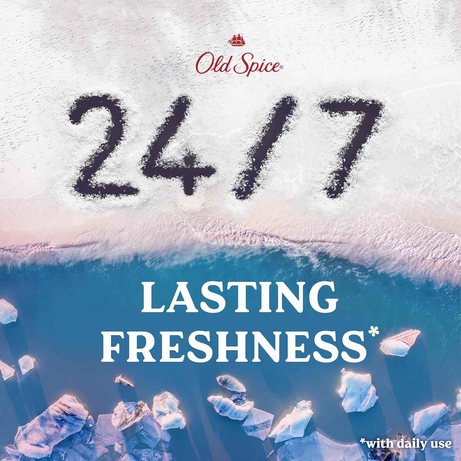 Old Spice GentleMan's Aluminum Free Dry Feel Deodorant for Men, 24/7 Lasting Freshness, Gentle on Skin with Skin Conditioners