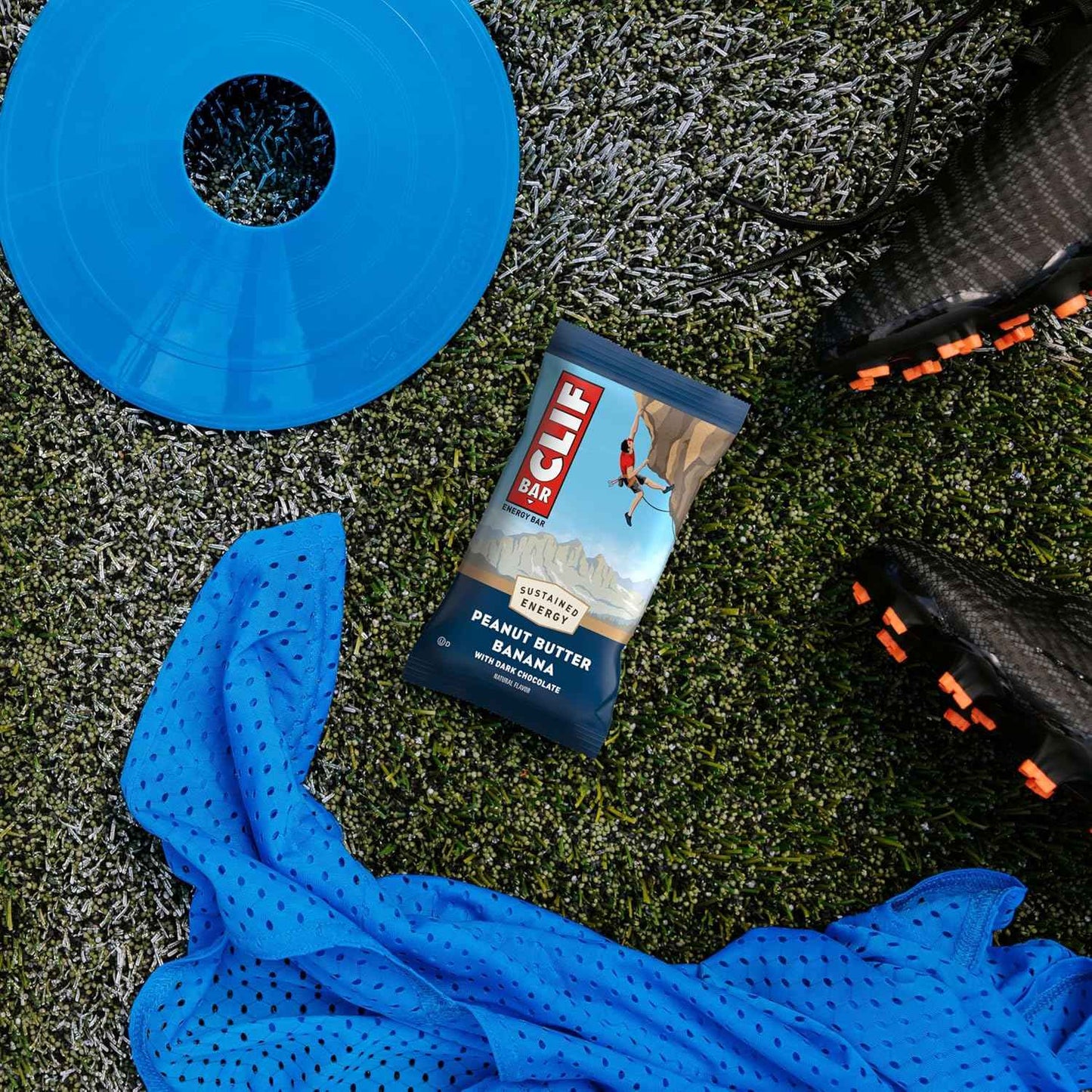 CLIF BAR - Energy Protein Bars - Peanut Butter Banana with Dark Chocolate - Made with Organic Oats - Energy Bars - Non-GMO
