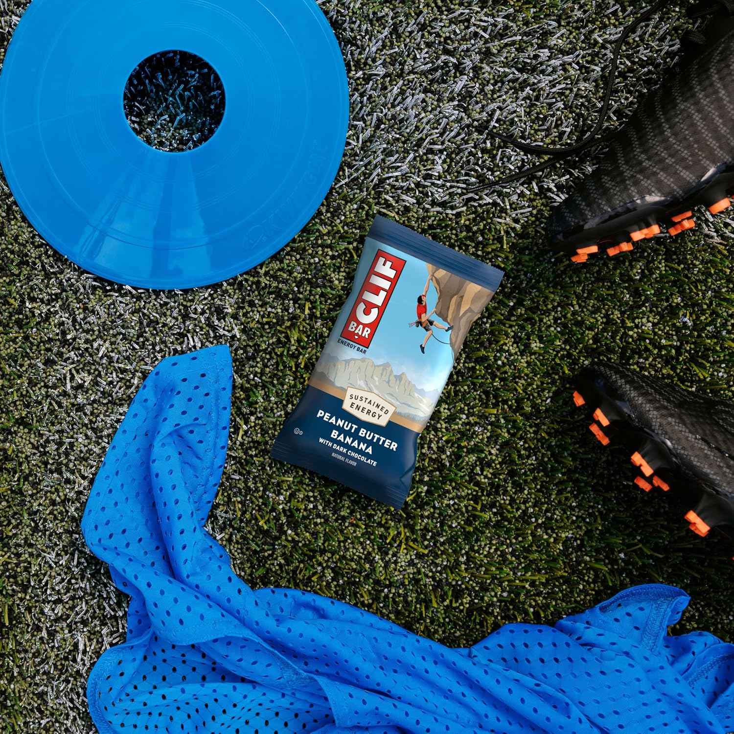 CLIF BAR - Energy Protein Bars - Peanut Butter Banana with Dark Chocolate - Made with Organic Oats - Energy Bars - Non-GMO