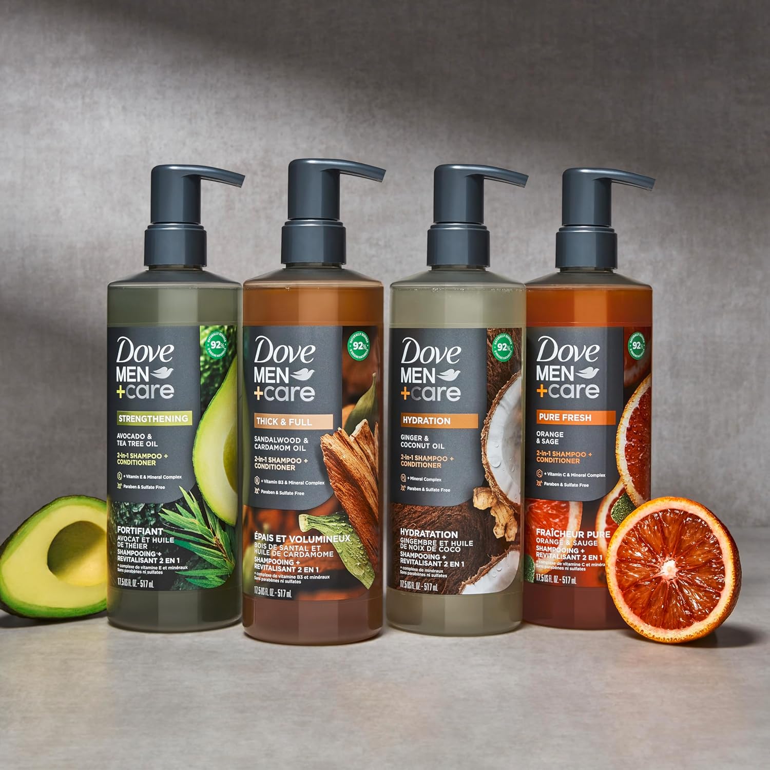 DOVE_MEN_+_CARE_2-in-1_Shampoo_+_Conditioner_Sandalwood_&_Cardamom_Oil_for_Thick_&_Full_Hair,_+_Vitamin_B3_&_Mineral_Complex,_17.5_oz