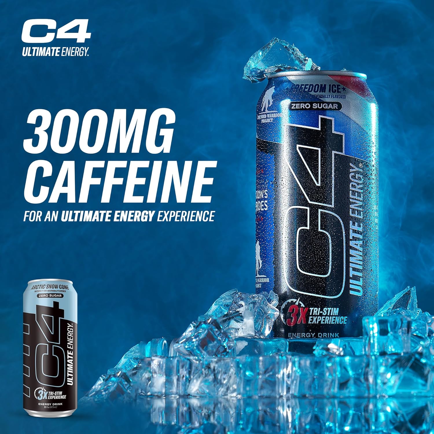 C4_Ultimate_Sugar_Free_Energy_Drink_16oz_(Pack_of_12)_|_Arctic_Snow_Cone_|_Pre_Workout_Performance_Drink_with_No_Artificial_Colors_or_Dyes