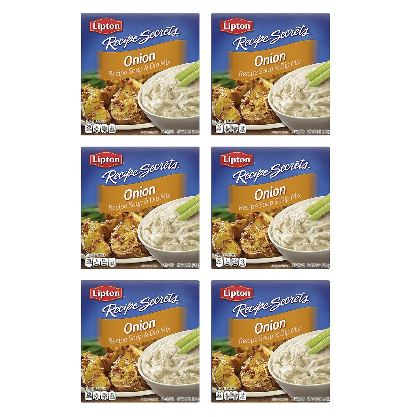 Recipe_Secrets_Lipton_Recipe_Soup_and_Dip_Mix_For_a_Delicious_Meal_Onion_Great_With_Your_Favorite_Recipes,_Dip_or_Soup_Mix_2_oz_(Pack_of_6)