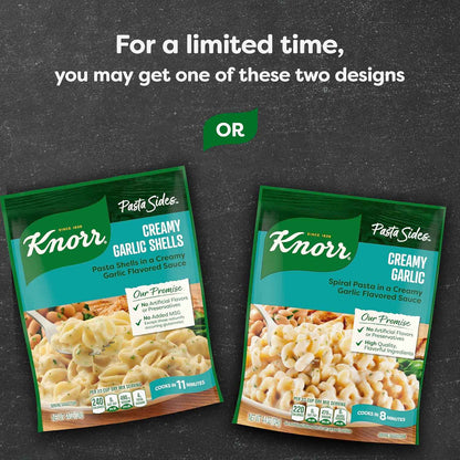 Knorr Pasta Sides Creamy Garlic For Delicious Quick Pasta Side Dishes 4.4 oz