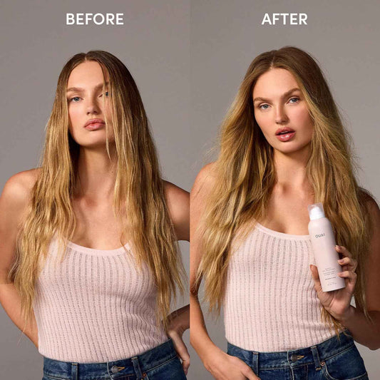 OUAI Super Dry Shampoo - Volumizing Dry Shampoo - Absorbs Oil, Dirt & Sweat - Blends Seamlessly into Hair with Zero Residue & Enriched with a Long-Lasting Scent
