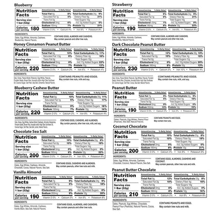 RXBAR Protein Bars, Snack Bars, Variety Pack (10 Count)