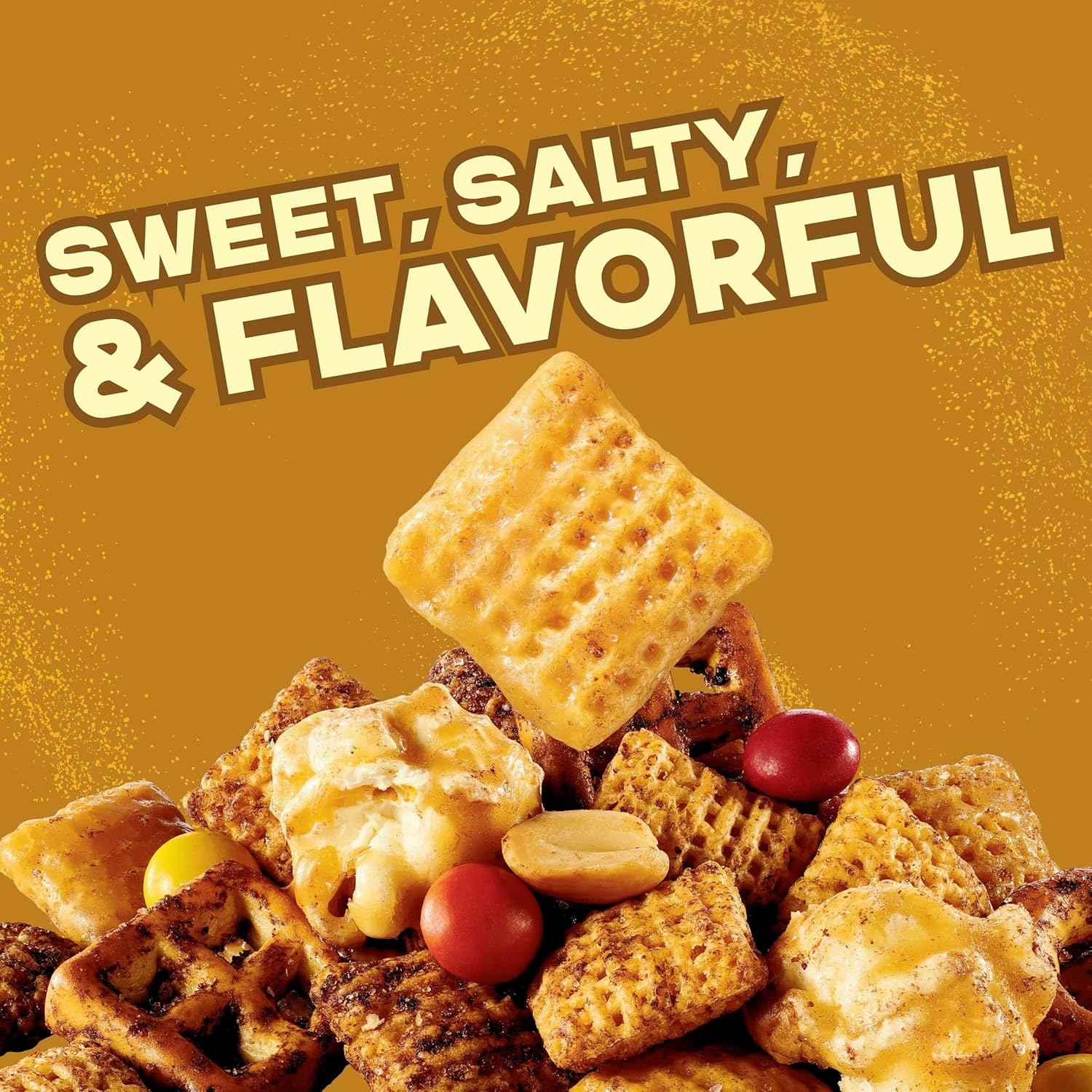 Chex Mix Turtle Snack Mix, Indulgent Snack Bag