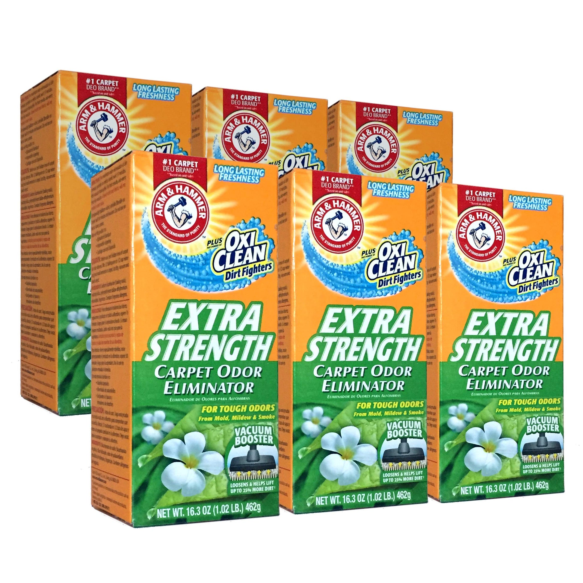 Arm &amp;amp; Hammer 4SGM New 361970Extra Strengh 16.3Z Carpet Odor Eliminator (6-Pack) Laundry Detergent Cheap Wholesale Discount Bulk Cleaning Firesale
