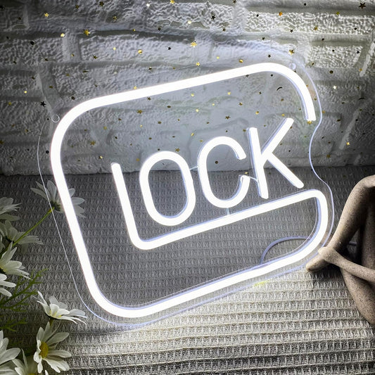 Lock_Neon_Signs_for_Wall_Decor,Dimmable_Game_Neon_Light_for_Gamer,Usb_Powered_Gaming_Lights_for_Man_Cave_Bedroom_Game_Room_Bar_Birthday_Gifts(9.8_*_11.8in)