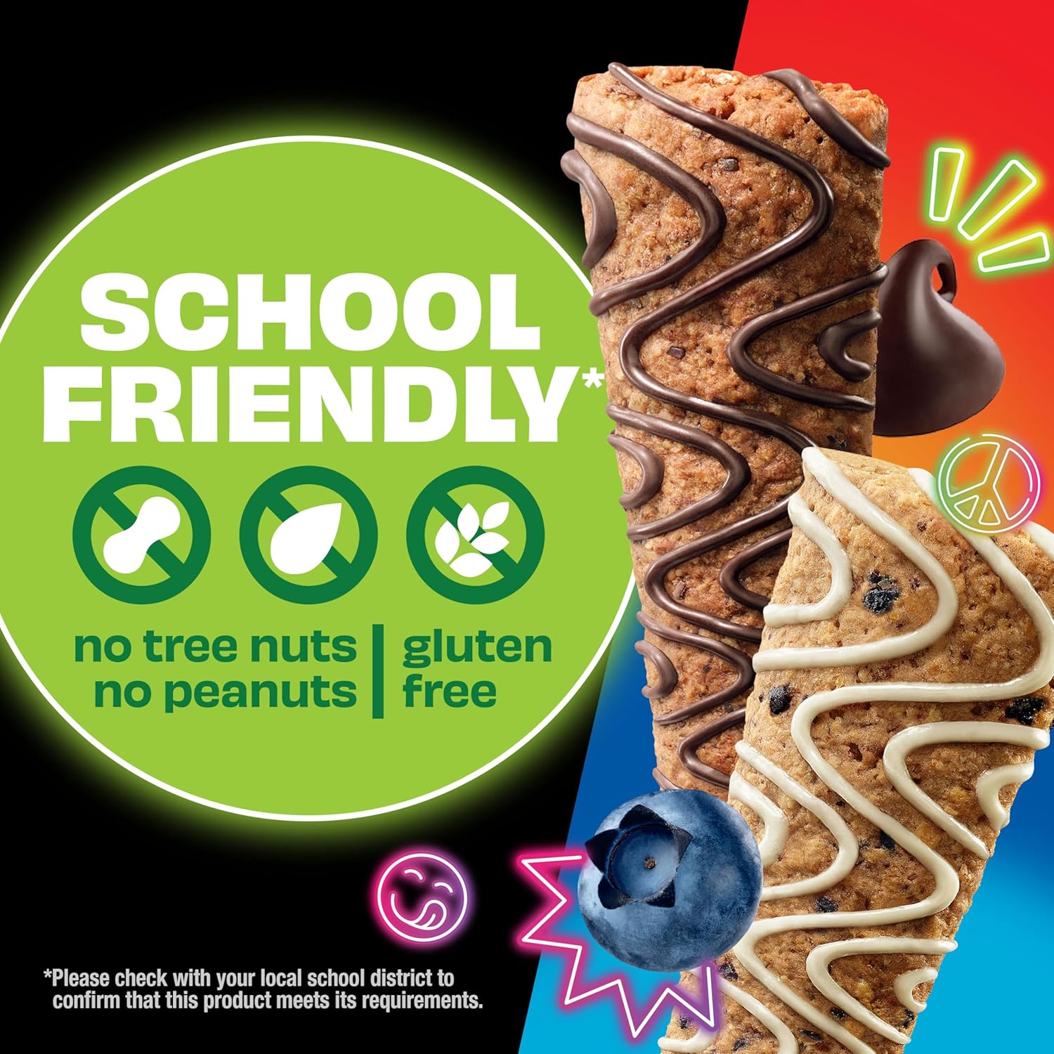 KIND_Kids_School_Friendly_Blueberry_Muffin_and_Chocolate_Chip_Oat_Bars_Variety_Pack,_Tree_Nut_and_Peanut_Free,_Gluten_Free,_Made_With_Whole_Grain_Oats,_5g_Protein,_10_Count