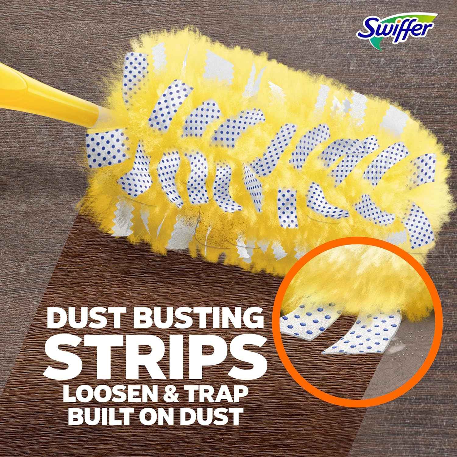 Swiffer Dusters Heavy Duty Multi-Surface Duster Refills for Cleaning, Unscented