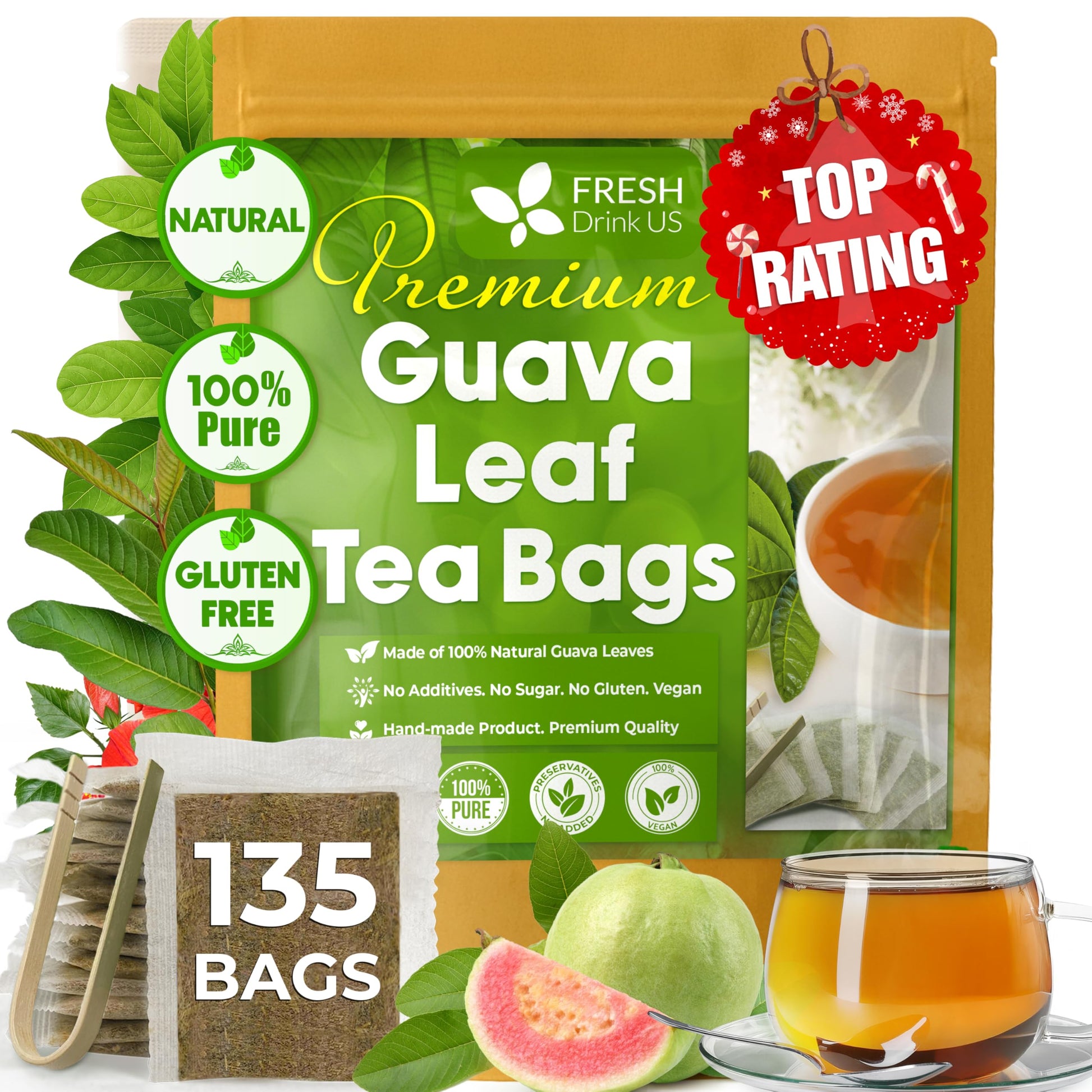Guava Leaves - 135 Tea Bags