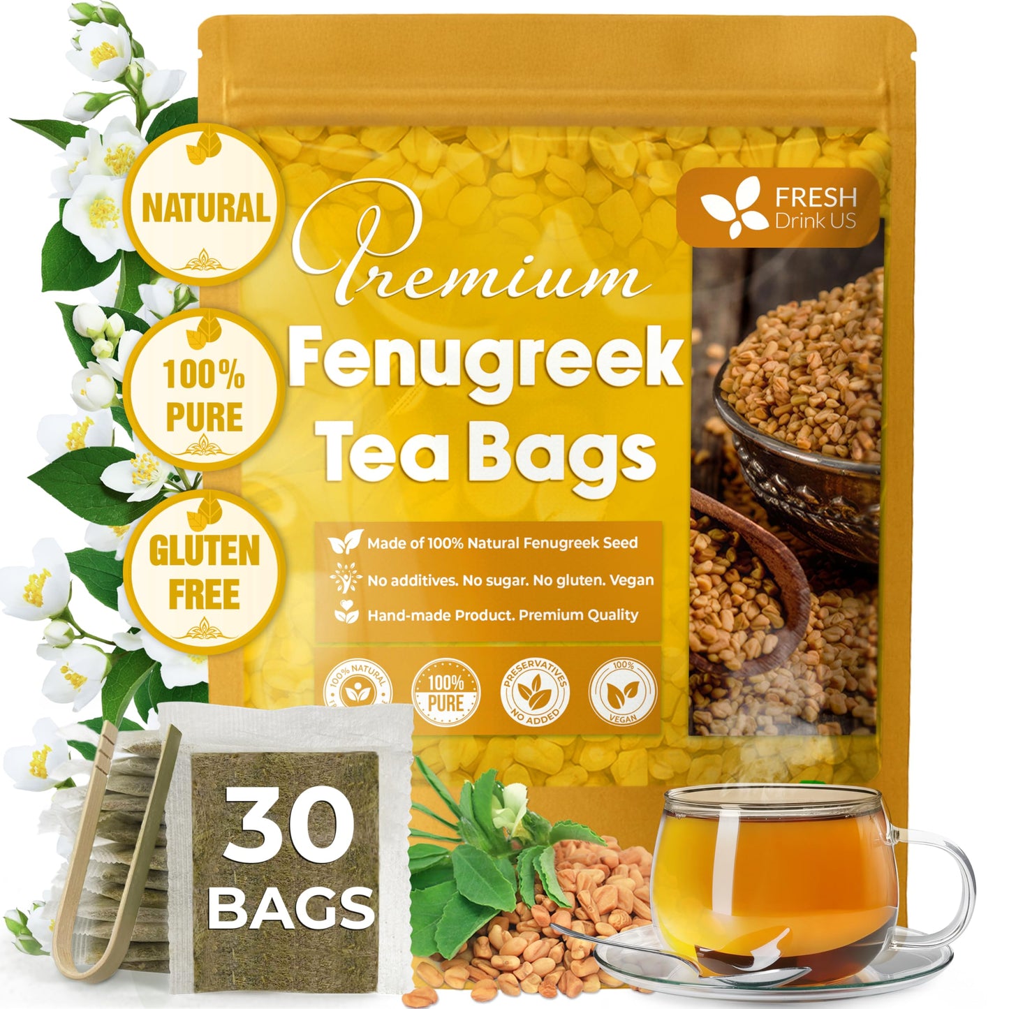 Fenugreek - 30 Tea Bags