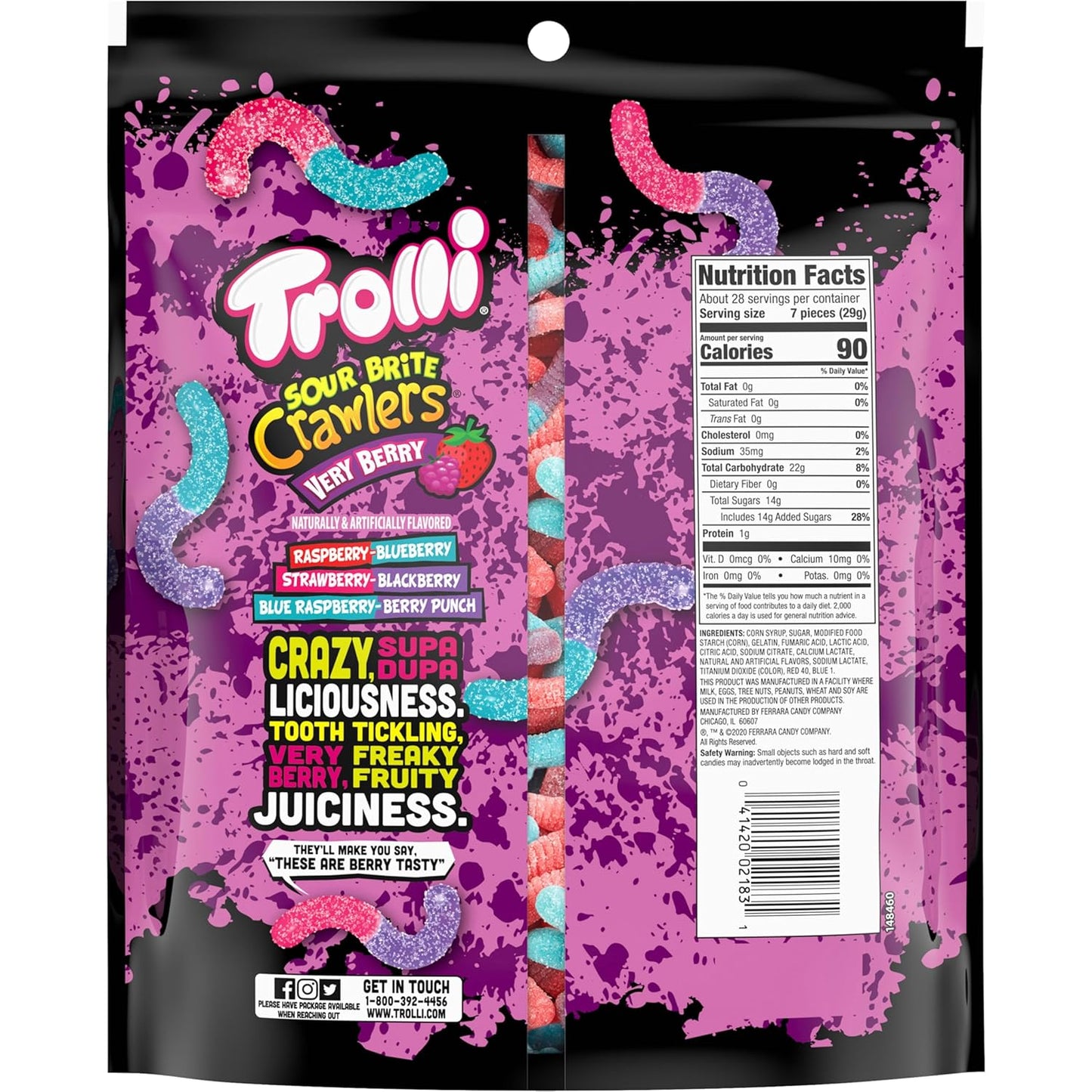 Trolli_Sour_Brite_Crawlers,_Very_Berry,_Sour_Gummy_Worms,_28.8_Ounce_Resealable_Bag