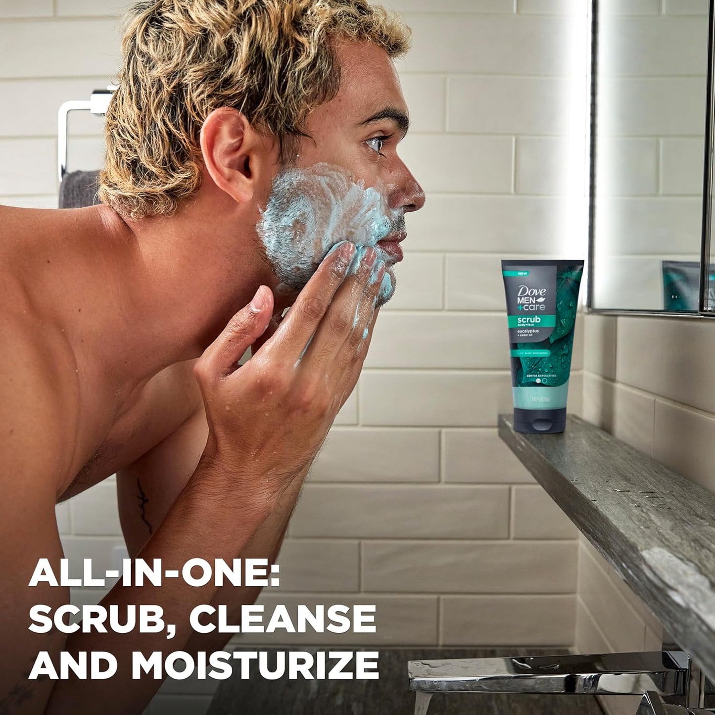 DOVE_MEN_+_CARE_Body_and_Face_Scrub_Eucalyptus_Deeply_Exfoliates_for_Hydrated_&_Nourished_Skin_100%_Gentle_Cleanser,_No_Sulfate_Cleansers_or_Parabens_9_oz