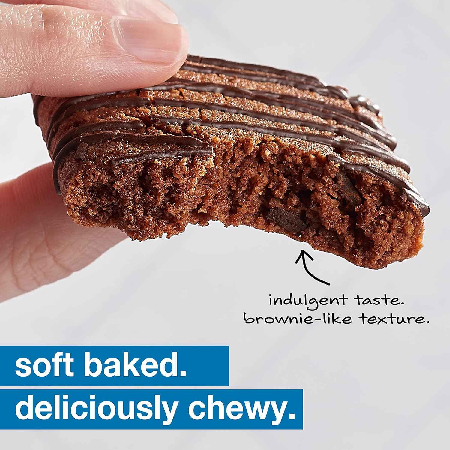 KIND Soft Baked Squares, Gluten Free, Healthy Snack Bars, 5g Protein, 6 Count