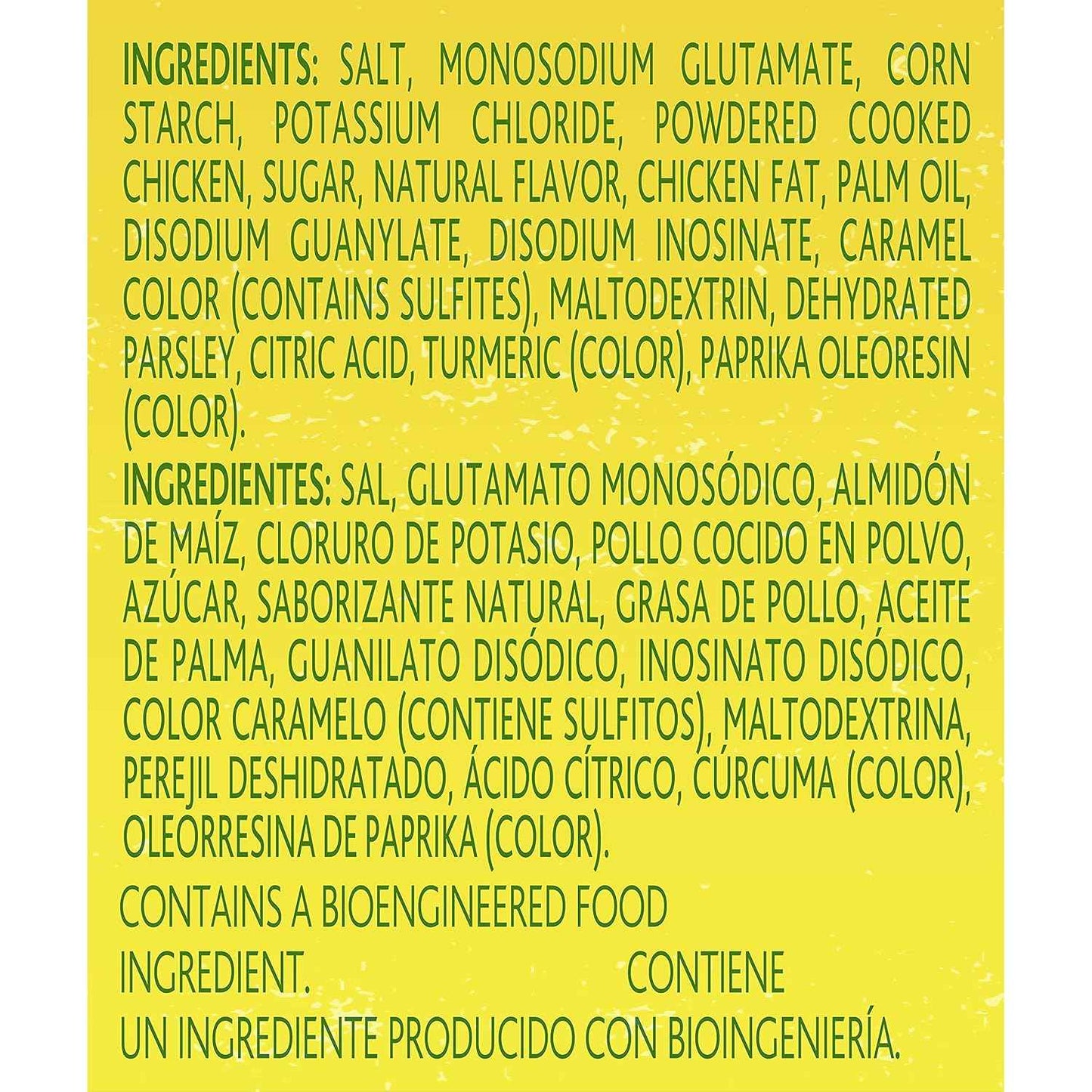 Knorr Chicken Flavor Bouillon For Sauces, Soups and Stews Granulated Fat and Cholesterol Free 7.9 oz