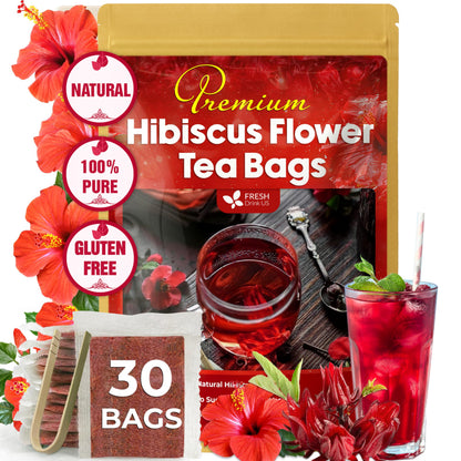 Hibiscus - 30 Tea Bags