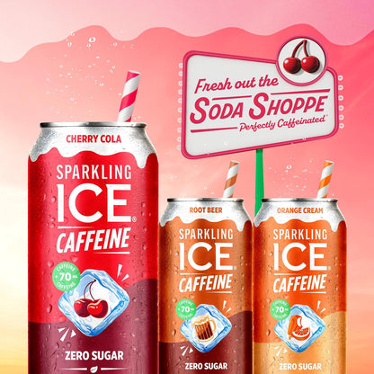 Sparkling_Ice®_Caffeine_Soda_Shoppe_Cherry_Cola_Perfectly_Caffeinated®_Sparkling_Water_with_70mg_Caffeine,_Zero_Sugar,_with_Antioxidants_and_Vitamins,_16_fl_oz_Cans_(Pack_Of_12)