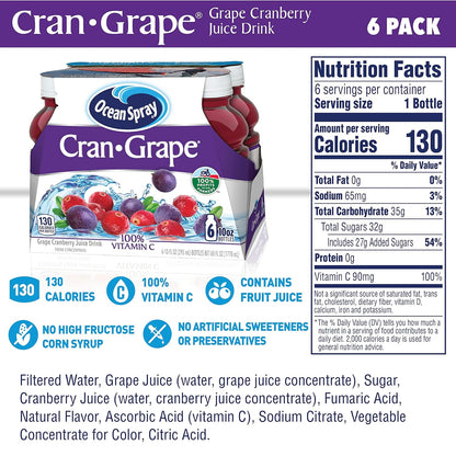 Ocean_Spray_Cran-Grape_Juice_Drink,_10_Ounce_Bottle_(Pack_of_6)
