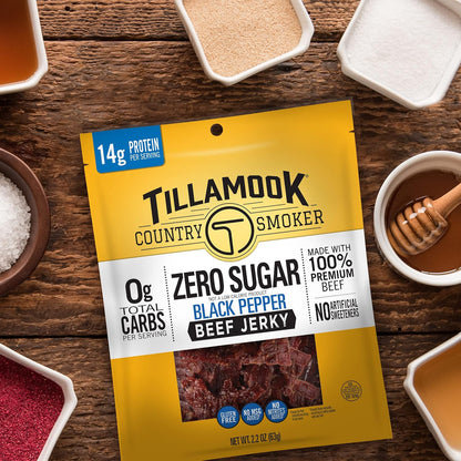 Tillamook_Country_Smoker_Keto_Friendly_Zero_Sugar_Beef_Jerky,_Black_Pepper,_6.5_Ounce