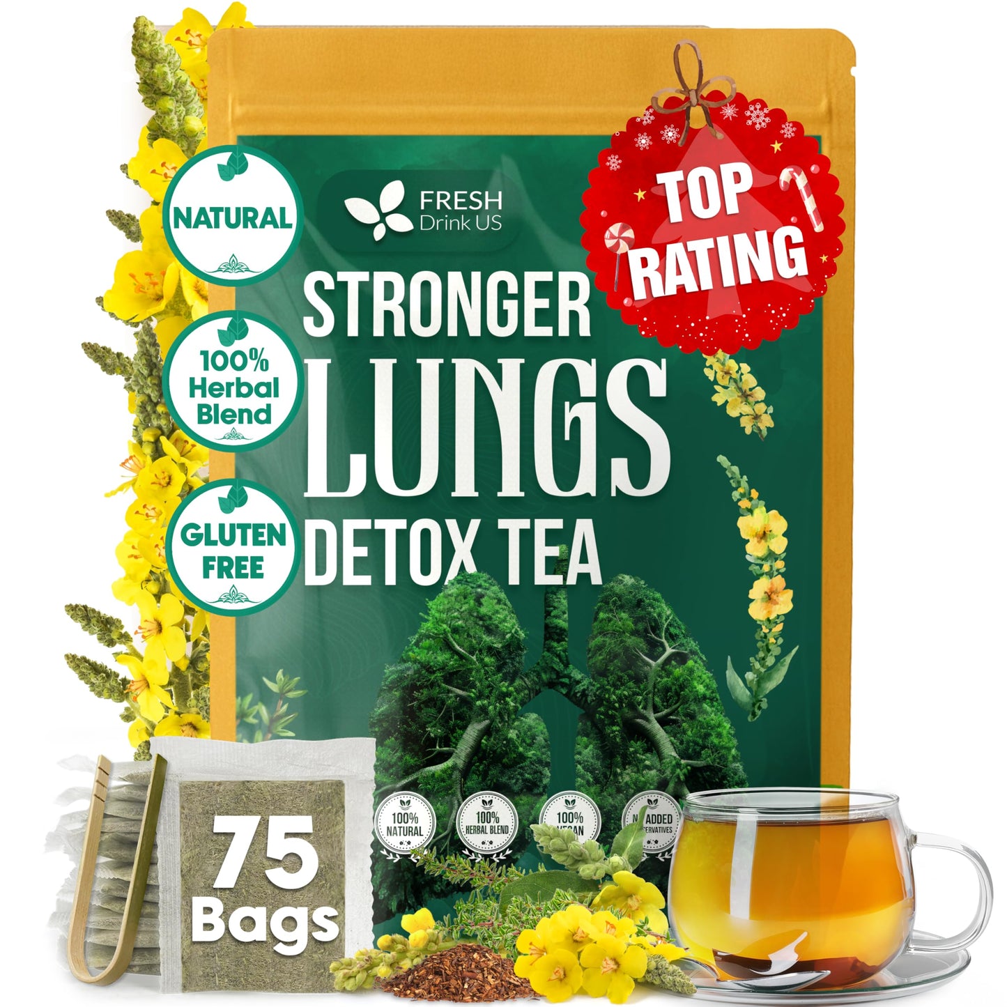 Lung Detox - 75 Tea Bags