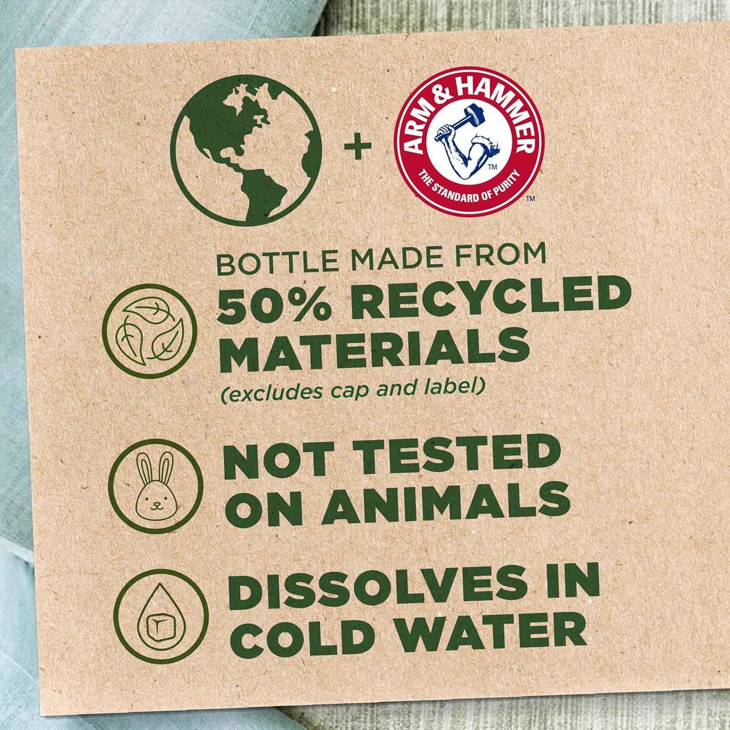 ARM & HAMMER Clean Scentsations In-Wash Scent Booster, Laundry Scent Booster Purifying Waters scent
