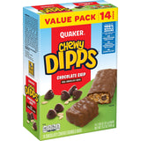 Quaker Chewy Dipps Granola Bars Chocolate Chip Snack & Dessert