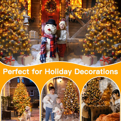Ollny_Christmas_Tree_Lights_8.2ft*16_Strings_with_Ring,_8_Lighting_Modes_3_Timers_Dimmable_Christmas_Lights_Indoor/Outdoor_with_Remote,_Waterproof_for_Xmas_Decor_(Warm_White)