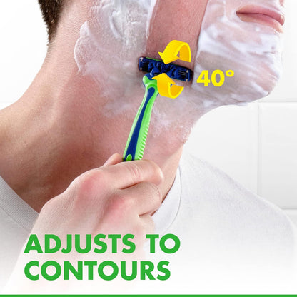 Gillette_Sensor3_Sensitive_Men's_Disposable_Shaving_Razors,_12_Count