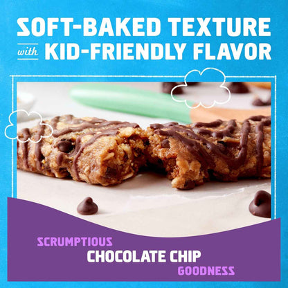 Zbar - Chocolate Chip - Soft-Baked Energy Snack Bars - Non-GMO - 12g Whole Grains - USDA Organic Granola Bars (6 Pack)