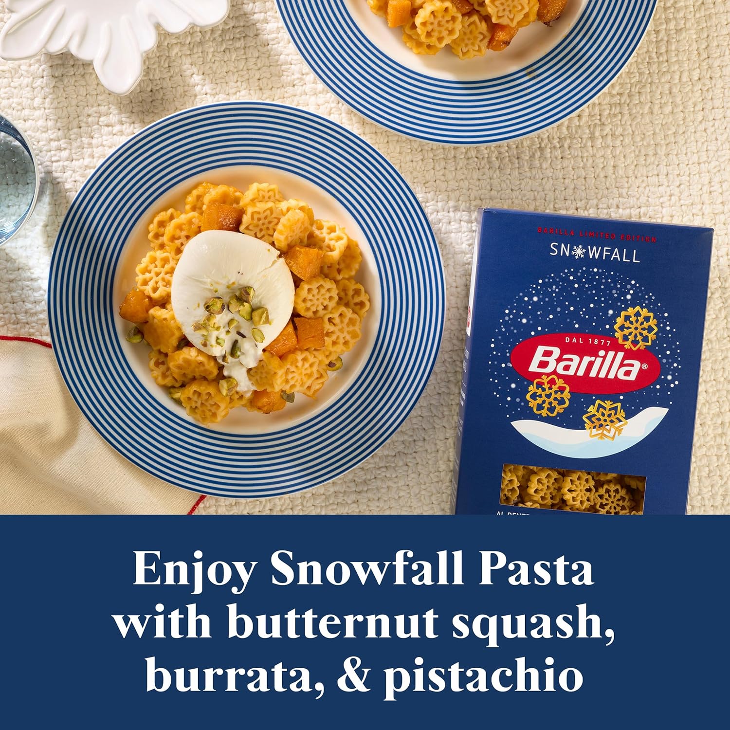 Barilla,_Limited_Edition_Snowfall_Pasta,_12_Ounce