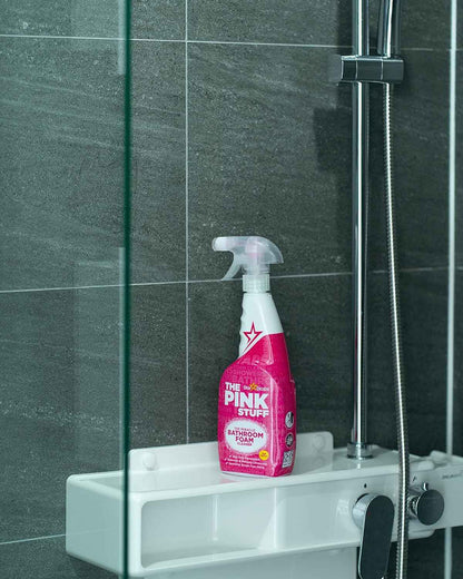 Stardrops - The Pink Stuff - Miracle Cleaning Ultimate Bundle – Paste, Multi-Purpose Spray, Bathroom Foam Spray, and Cream Cleaner – Ideal for Kitchens, Bathrooms, Outdoors, and More