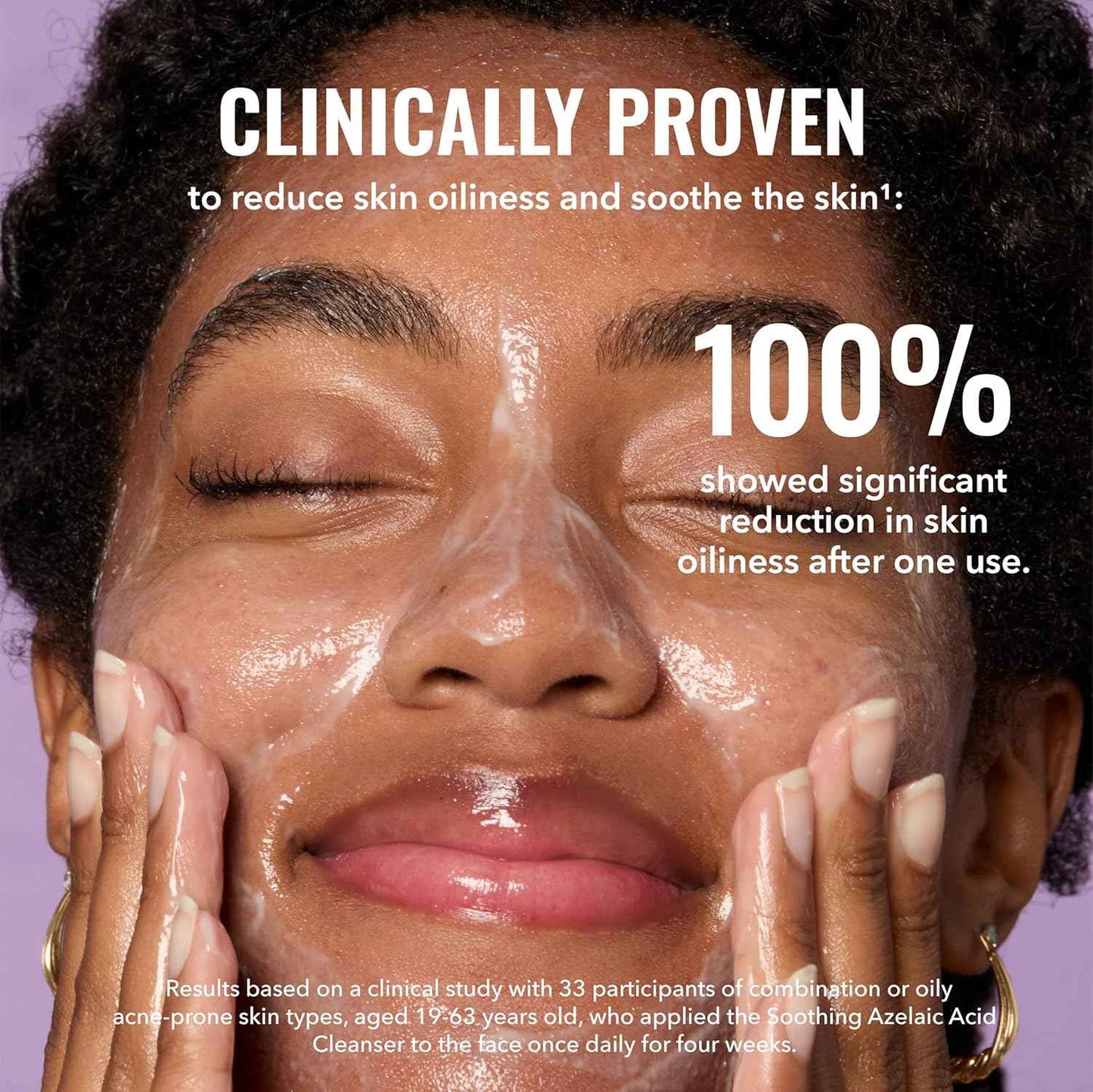 Good Molecules Soothing Azelaic Acid Cleanser – Gentle Creamy Non-Foaming Face Wash for Oily & Sensitive Skin – Vegan & Fragrance-Free – 120 ml