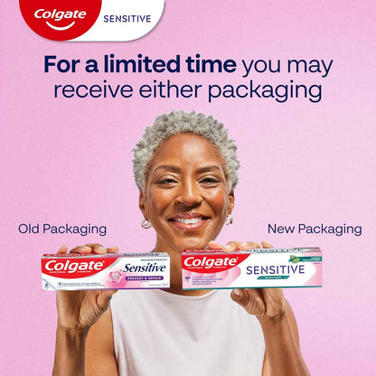 Colgate Sensitive Enamel Health Toothpaste for Sensitive Teeth, 3 Pack, Toothpaste with Fluoride and 5% Potassium Nitrate, Helps Prevent Bad Breath, Soothing Peppermint Flavor, 6 oz, 3 Pack