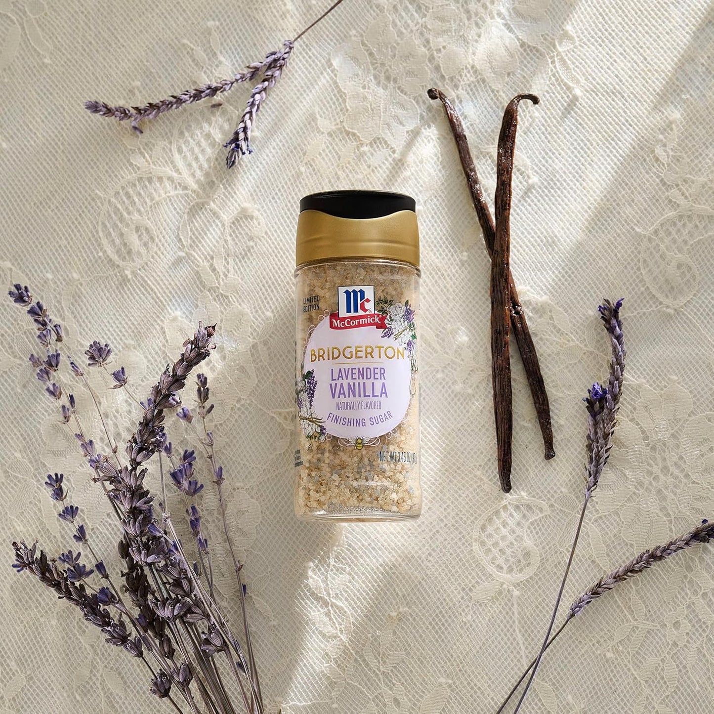 McCormick_Bridgerton_Finishing_Sugar,_Lavender_Vanilla,_Limited_Edition,_Floral_Lavender_Notes,_Smooth_Vanilla_Flavor,_For_Cakes,_Cocktails,_Matcha_Tea,_and_More,_3.45_oz