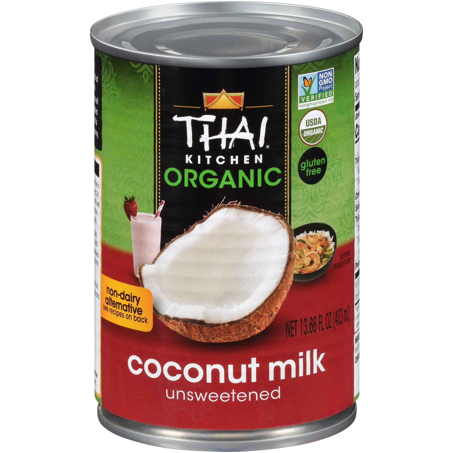 Thai Kitchen Organic Unsweetened, 13.66 fl oz