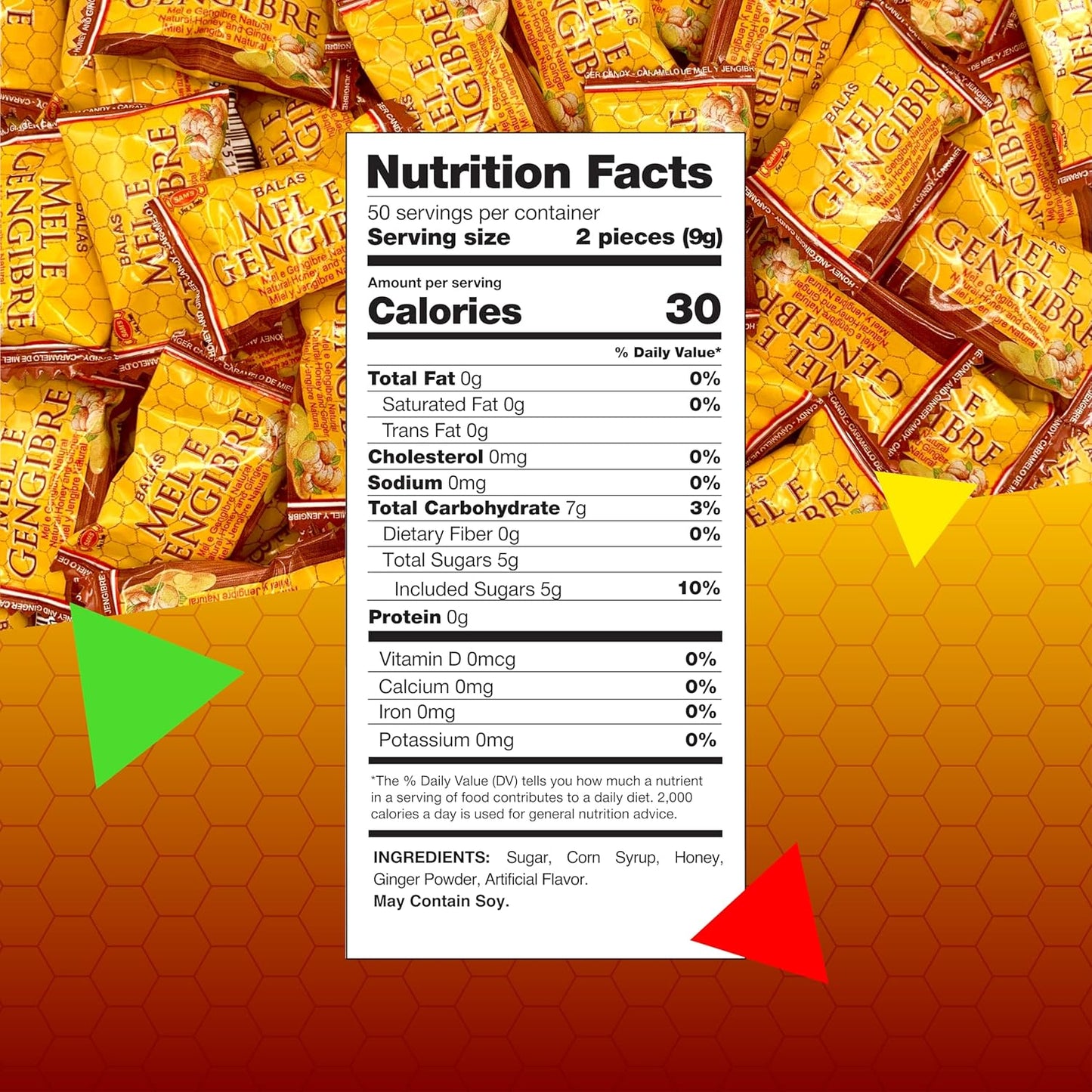 Honey_Ginger_Hard_Candy_|_1_Lb_Bag_-_Approx._100_Count_|_Old_Fashioned_Candy_Individually_Wrapped_|_Honey_&_Ginger_Candies_for_Office_Bowls,_Gifting_&_Favors