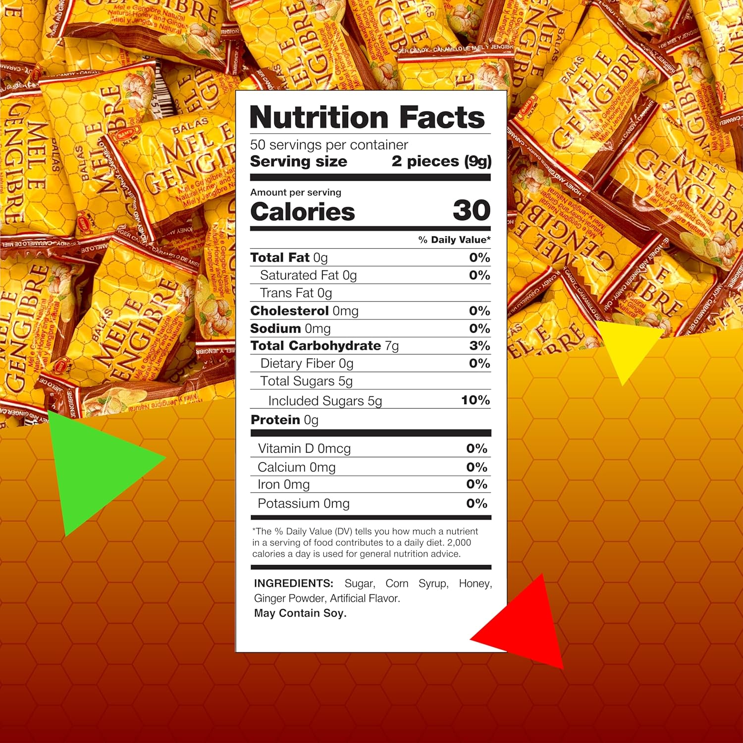 Honey_Ginger_Hard_Candy_|_1_Lb_Bag_-_Approx._100_Count_|_Old_Fashioned_Candy_Individually_Wrapped_|_Honey_&_Ginger_Candies_for_Office_Bowls,_Gifting_&_Favors