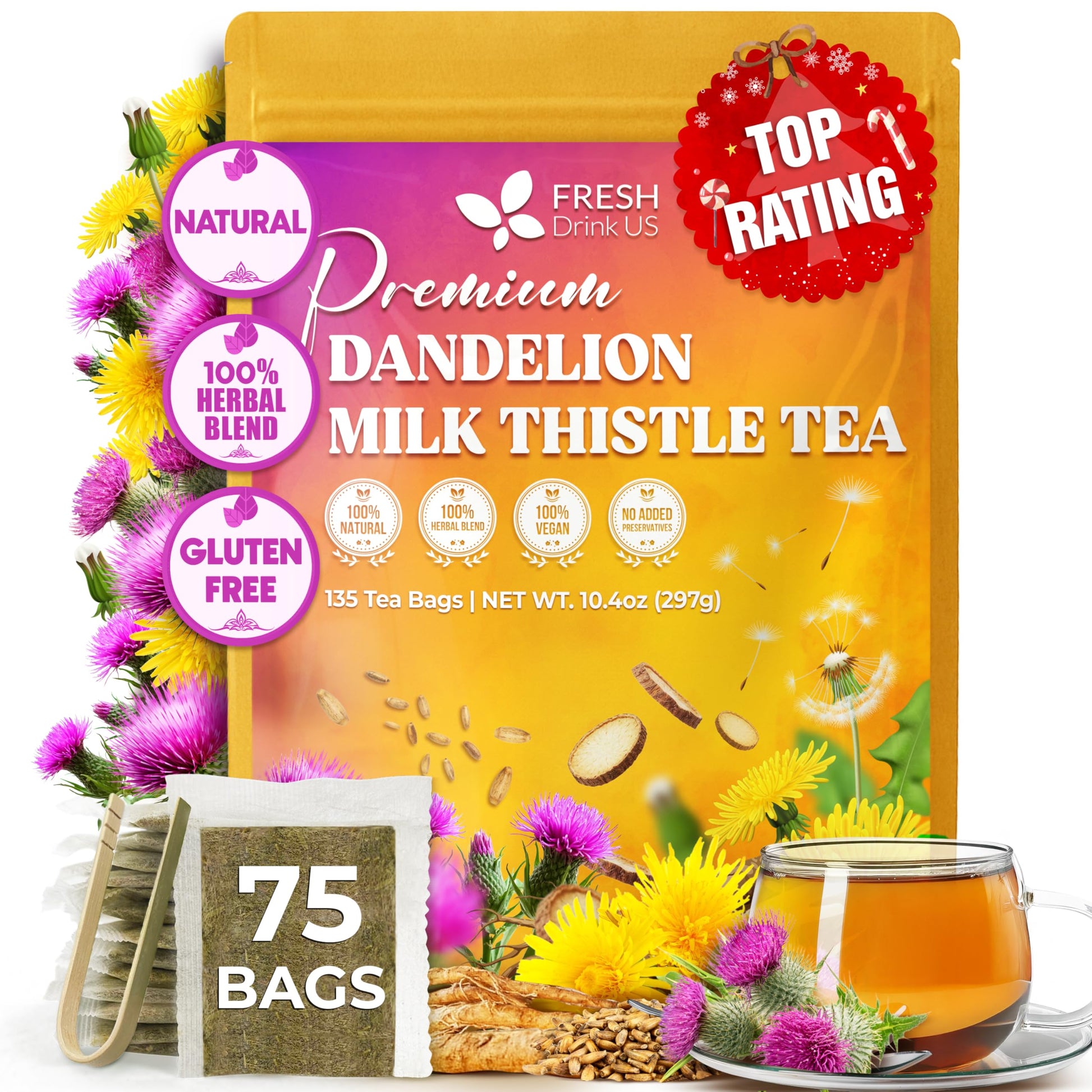 Dandelion - 135 Tea Bags