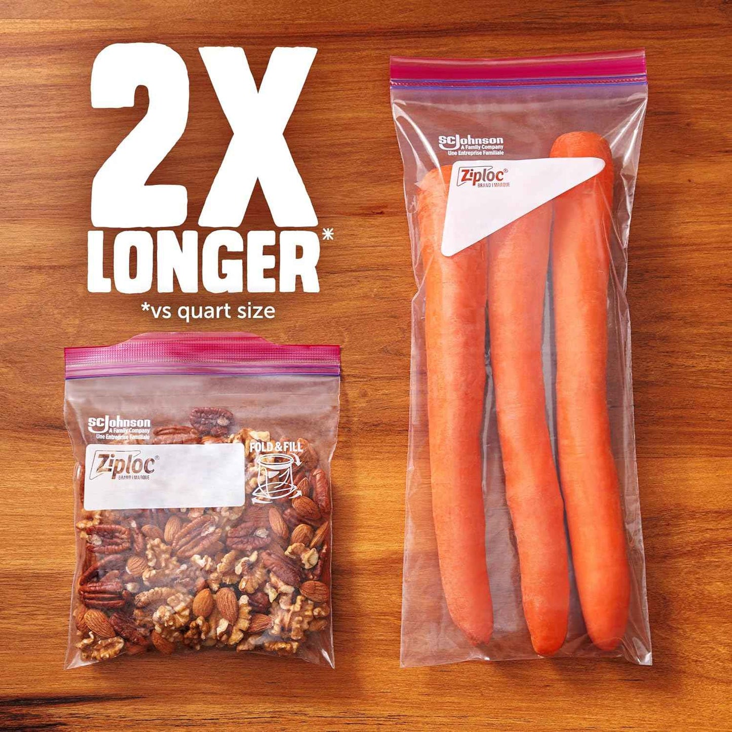 Ziploc Tall Food Storage Bags