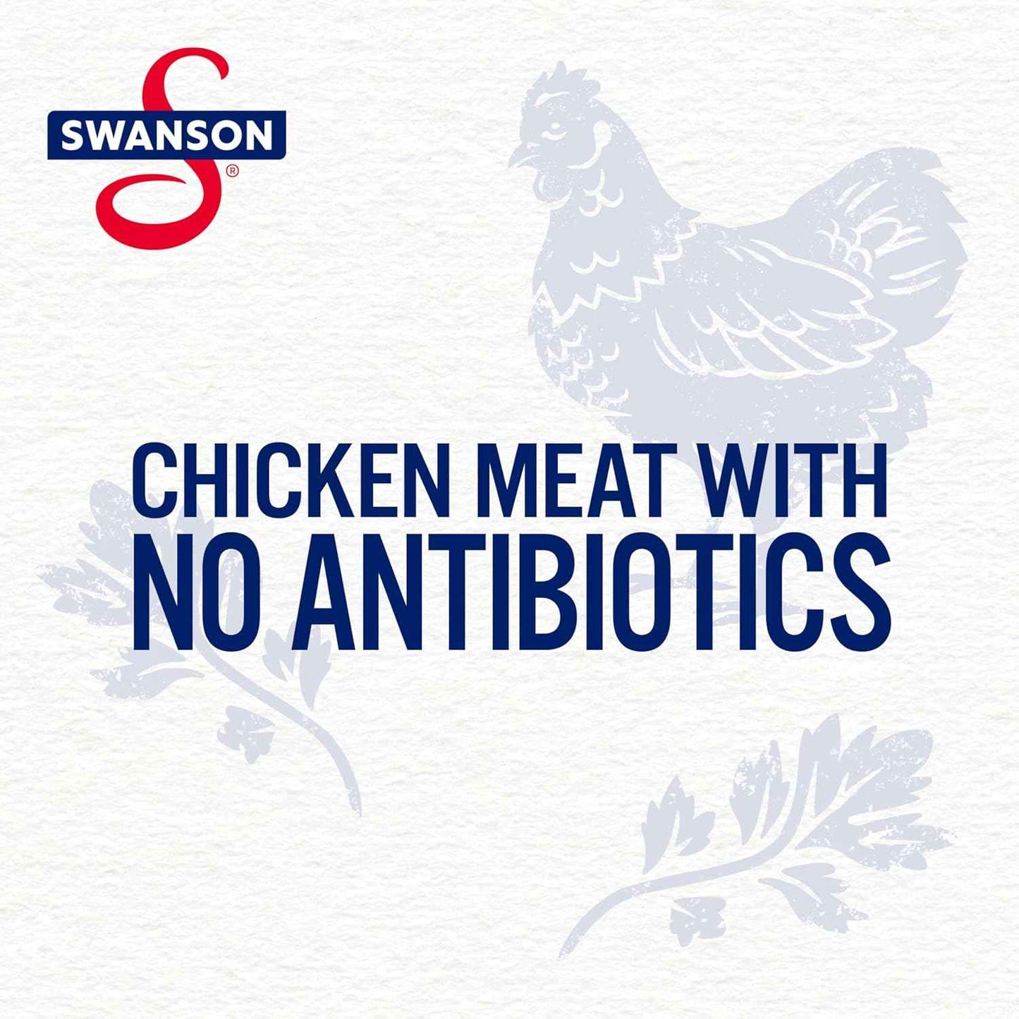 Swanson White Chunk Chicken Breast No Antibiotics No MSG 12.5 oz Pack of 2 – Lean 15g Protein for Wellness Pantry Staples