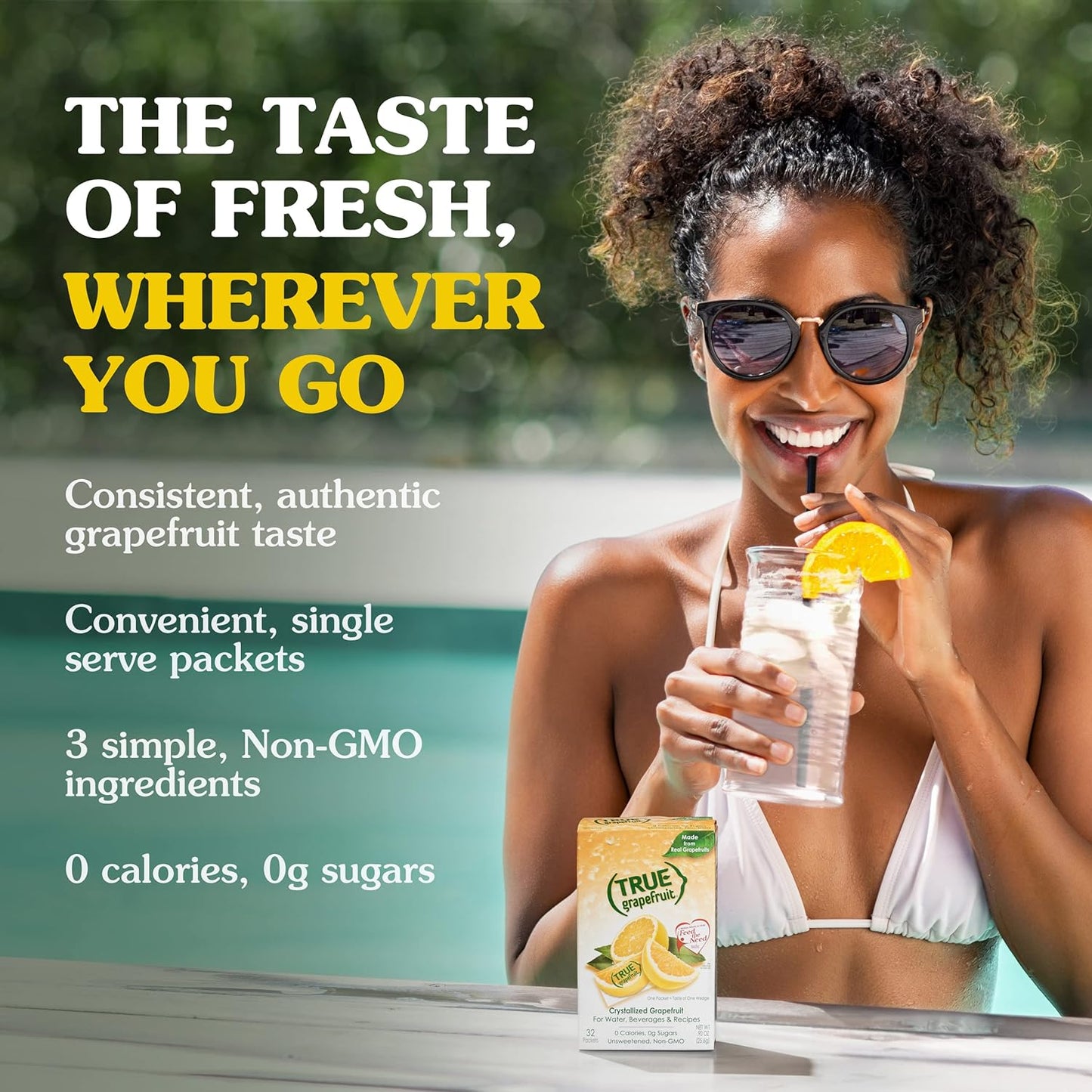 TRUE_GRAPEFRUIT_Water_Enhancer_32_Packets|_Zero_Calorie_Unsweetened_Water_Flavoring_Beverage_Drinks_Mixed