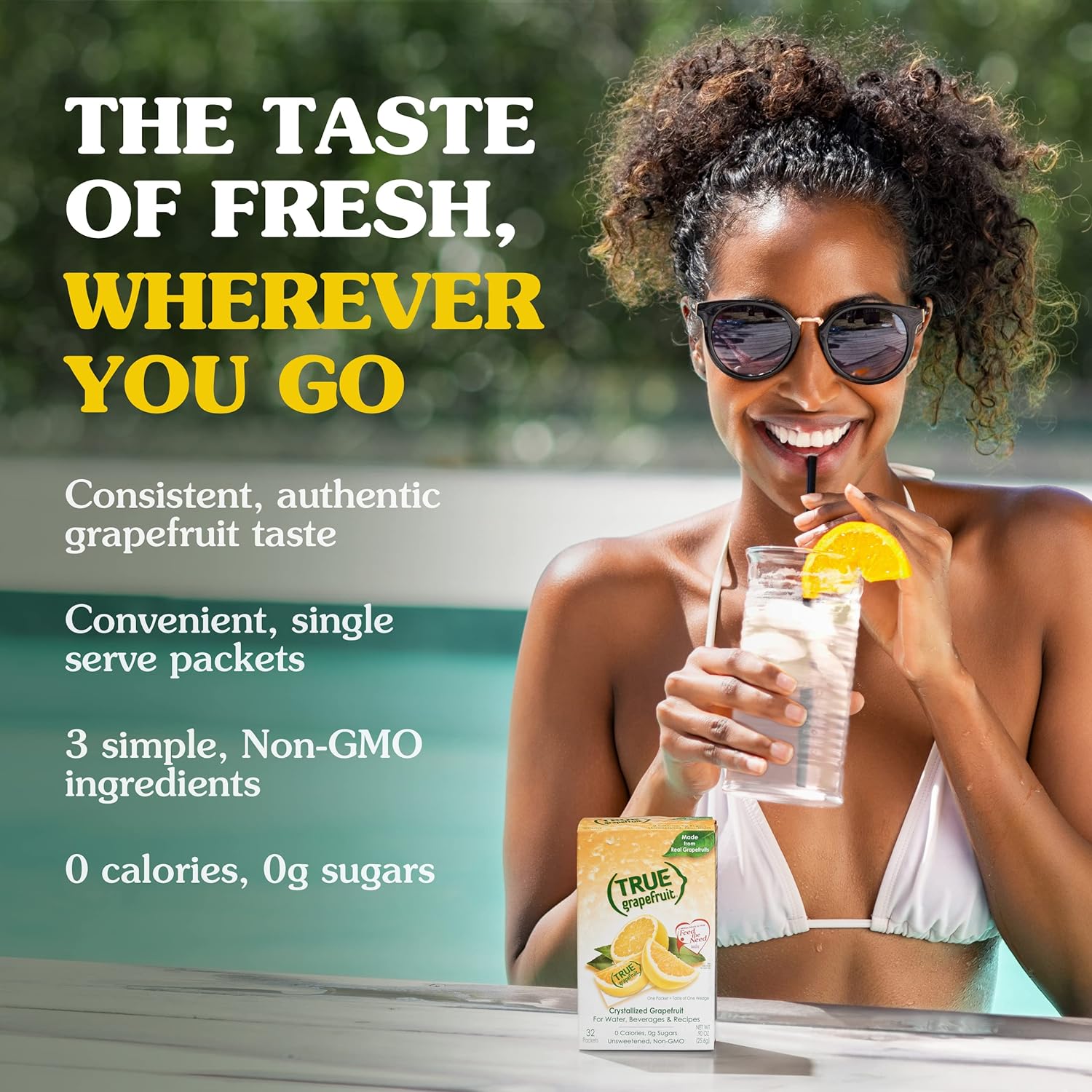 TRUE_GRAPEFRUIT_Water_Enhancer_32_Packets|_Zero_Calorie_Unsweetened_Water_Flavoring_Beverage_Drinks_Mixed