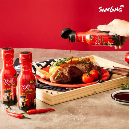 [Samyang]_Hack_Bulldark_Spicy_Chicken_Roasted_Sauce_+_Bulldark_Spicy_Chicken_Roasted_Sauce_2_sets_/_Fire_Noodle_Challenge_(overseas_direct_shipment)