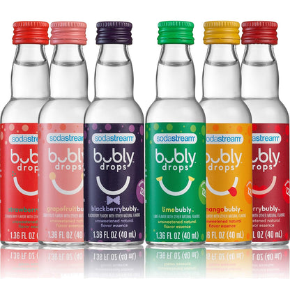 SodaStream_-_Bubly_Fruit_Drops_for_Sparkling_Water_|_Natural_Fruit_Flavor_|_Zero_Calories,_No_Sweeteners_|_Create_Your_Own_Bubly_with_SodaStream_|_Variety_Pack,_Bubly_Original,_Pack_of_6_|_8_Fl_Oz
