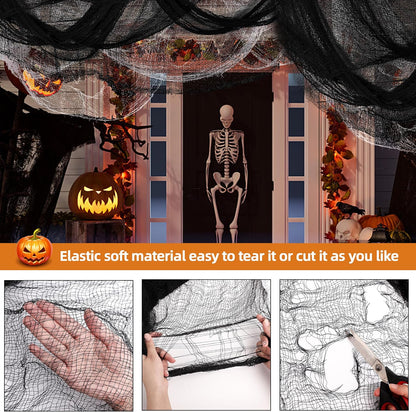 Creepy_Cloth_6Pcs_30×72inch_Black_Spooky_Scary_Gauze_Decor_Halloween_Decorations_for_Party_Indoor_Outdoor_(4Black_+_2White)