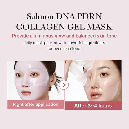 Medicube_Salmon_DNA_PDRN_pink_collagen_jelly_gel_mask_|_overnight_face_mask_for_glass_glow_skin_-_hydrating,_moisturizing_,_28g,_4ea_Skincare_Comfort